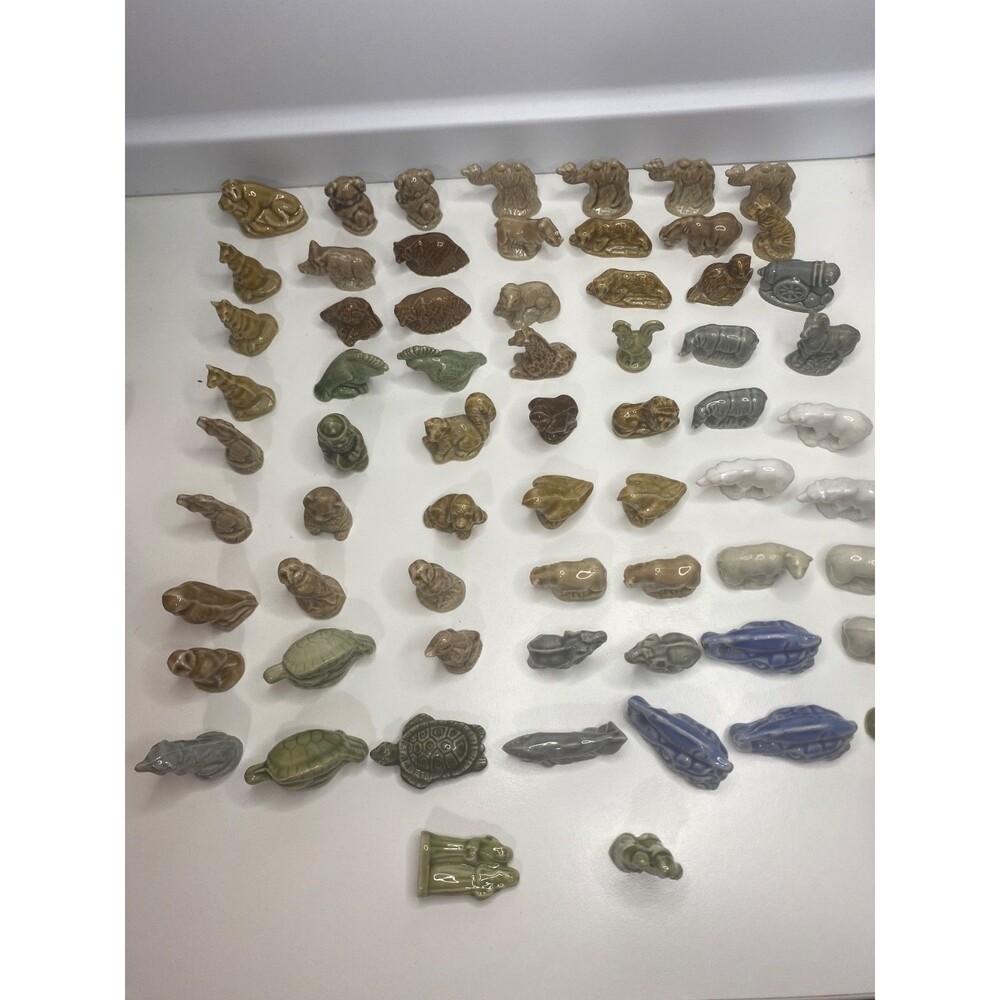 Lot Of 65 Wade Ceramic Figures